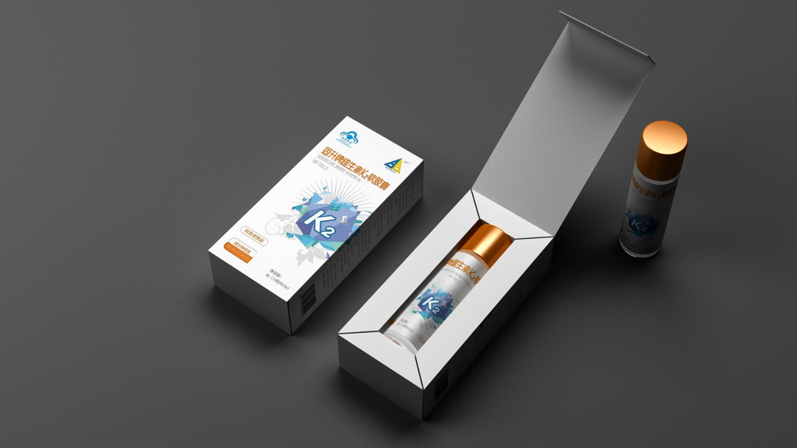 保健品包装盒设计一致性能够加强顾客对你品牌的记忆